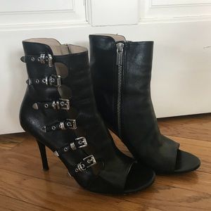 Michael Kors leather ankle boots